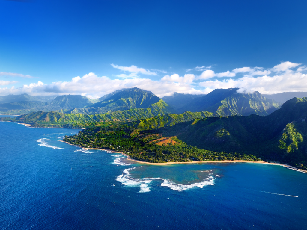 Beautiful Hawaiian landscape