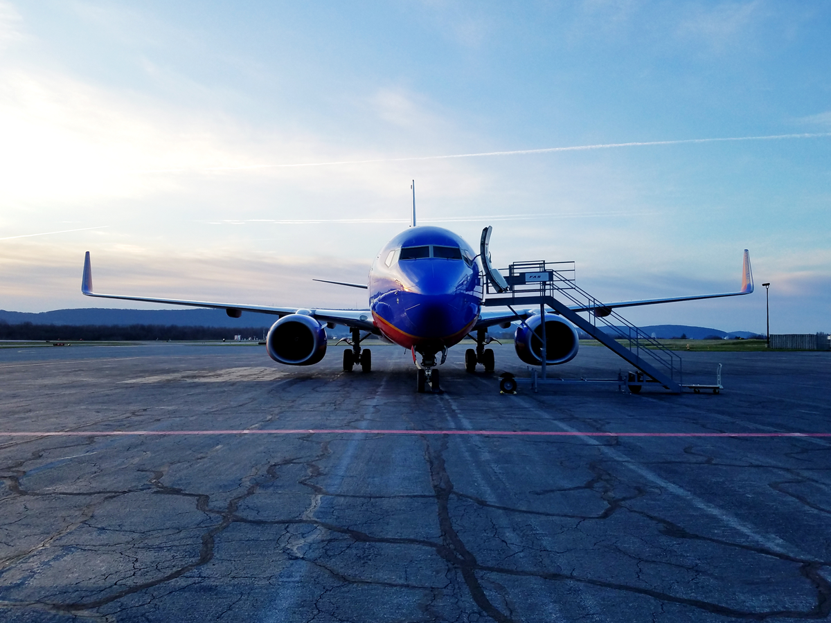 Southwest 737 airplane