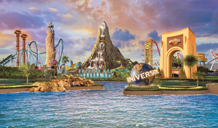 Universal Orlando attractions in Florida